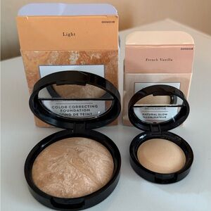 LAURA GELLER BAKED BALANCE-N-BRIGHTEN FOUNDATION (LIGHT) VANILLA HIGHLIGHTER